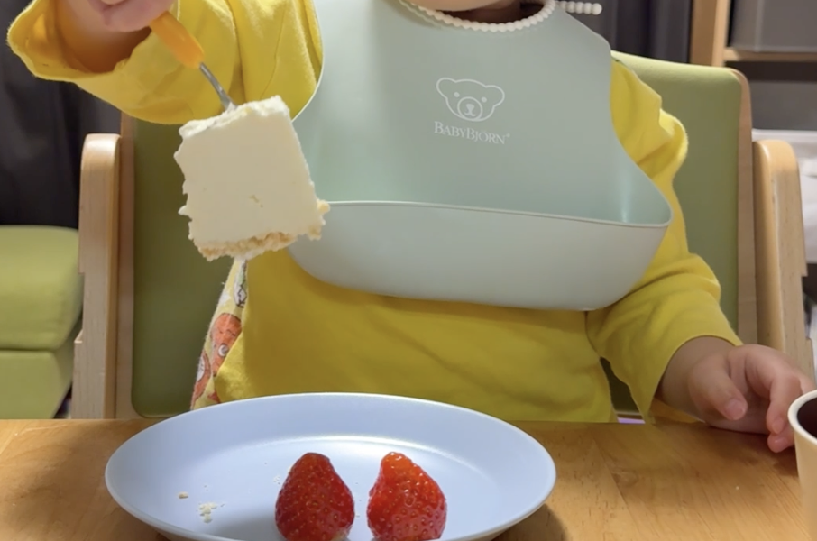 本当に浮いた！わが家で大盛り上がりだった固めチーズケーキ。
