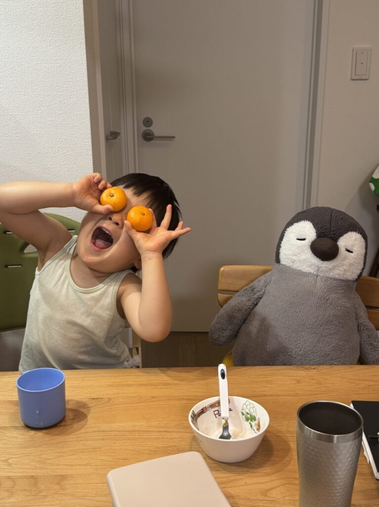 全力でふざけて、全力で楽しむ。わが家の頼れるお兄ちゃん。